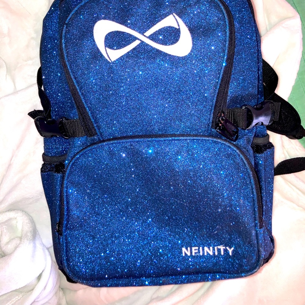 NFINITY Blue Sparkle Backpack
